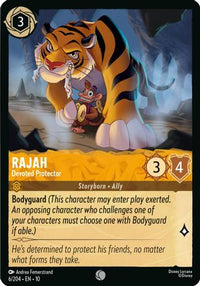 Rajah - Devoted Protector (6/204) Cold Foil - Whispers in the Well