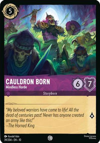 Cauldron Born - Mindless Horde (39/204) Cold Foil - Whispers in the Well