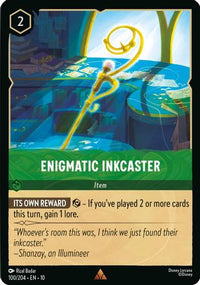 Enigmatic Inkcaster (100/204) Cold Foil - Whispers in the Well