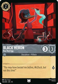Black Heron - Real Bad Egg (182/204) Cold Foil - Whispers in the Well