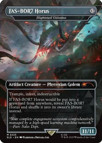 FAS-BOR7 Horus - Blightsteel Colossus -  (SLD-2223) - Secret Lair Drop Series