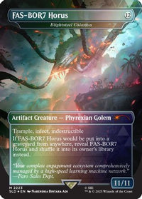 FAS-BOR7 Horus - Blightsteel Colossus (Rainbow Foil) -  Foil (SLD-2223) - Secret Lair Drop Series