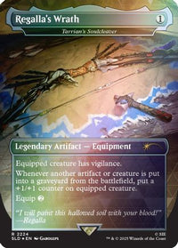 Regalla's Wrath - Tarrian's Soulcleaver (Rainbow Foil) -  Foil (SLD-2224) - Secret Lair Drop Series