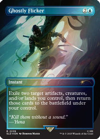 Ghostly Flicker (Rainbow Foil) -  Foil (SLD-2229) - Secret Lair Drop Series