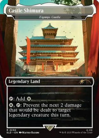 Castle Shimura - Eiganjo Castle -  (SLD-2230) - Secret Lair Drop Series