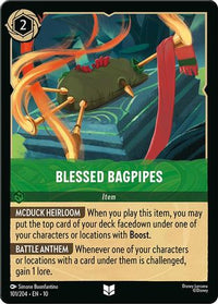 Blessed Bagpipes (101/204) Cold Foil - Whispers in the Well