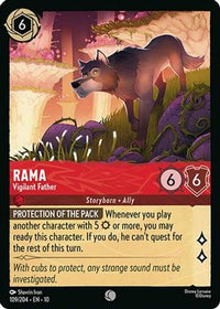 Rama - Vigilant Father (109/204) Cold Foil - Whispers in the Well
