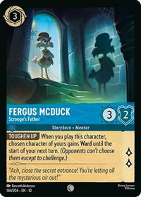 Fergus McDuck - Scrooge's Father (144/204) Cold Foil - Whispers in the Well
