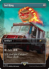 Sol Ring (0912) (Rainbow Foil) -  Foil (SLD-912) - Secret Lair Drop Series