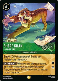 Shere Khan - Fearsome Tiger (88/204)  - Whispers in the Well