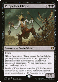 Puppeteer Clique [Commander Legends: Battle for Baldur's Gate]