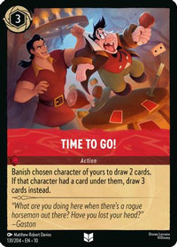 Time to Go! (131/204) Cold Foil - Whispers in the Well