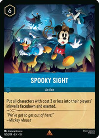 Spooky Sight (165/204) Cold Foil - Whispers in the Well
