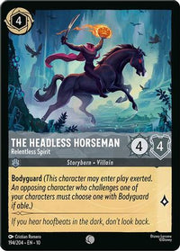 The Headless Horseman - Relentless Spirit (194/204) Cold Foil - Whispers in the Well