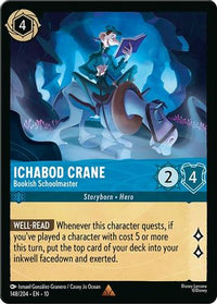 Ichabod Crane - Bookish Schoolmaster (148/204)  - Whispers in the Well