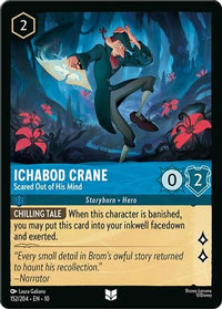 Ichabod Crane - Scared Out of His Mind (152/204) Cold Foil - Whispers in the Well