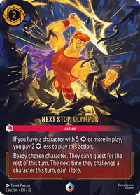 Next Stop, Olympus (Enchanted) (234/204) Holofoil - Whispers in the Well