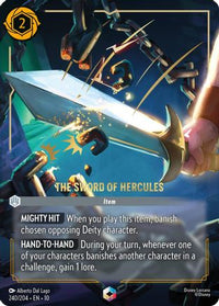 The Sword of Hercules (Enchanted) (240/204) Holofoil - Whispers in the Well