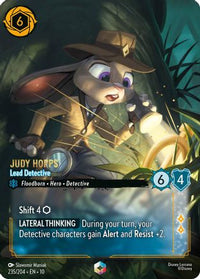 Judy Hopps - Lead Detective (Enchanted) (235/204) Holofoil - Whispers in the Well