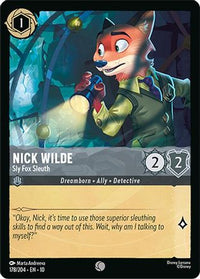 Nick Wilde - Sly Fox Sleuth (178/204)  - Whispers in the Well