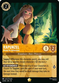 Rapunzel - Ready for Adventure (3/204) Cold Foil - Whispers in the Well