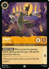 Goofy - Ghost Hunter (21/204) Cold Foil - Whispers in the Well