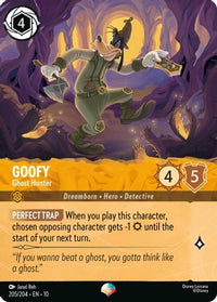 Goofy - Ghost Hunter (Epic) (205/204) Holofoil - Whispers in the Well