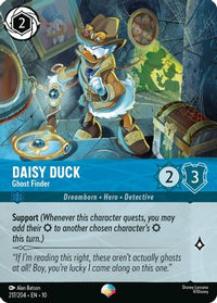 Daisy Duck - Ghost Finder (Epic) (217/204) Holofoil - Whispers in the Well