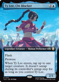 Ty Lee, Chi Blocker (Extended Art) -  Foil (TLA-371) - Avatar: The Last Airbender