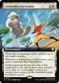 Airbender Ascension (Extended Art) -  Foil (TLA-364) - Avatar: The Last Airbender