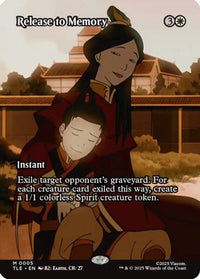 Release to Memory (Borderless) -  (TLE-005) - Avatar: The Last Airbender: Eternal-Legal