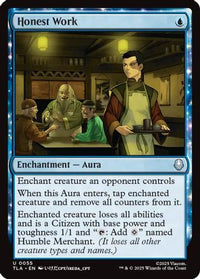 Honest Work -  Foil (TLA-055) - Avatar: The Last Airbender