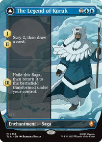 The Legend of Kuruk (Borderless) -  Foil (TLA-355) - Avatar: The Last Airbender