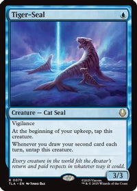 Tiger-Seal -  (TLA-075) - Avatar: The Last Airbender