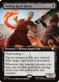 Boiling Rock Rioter (Extended Art) -  Foil (TLA-372) - Avatar: The Last Airbender