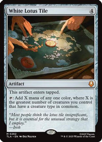 White Lotus Tile -  Foil (TLA-262) - Avatar: The Last Airbender