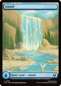 Island (0293) -  Foil (TLA-293) - Avatar: The Last Airbender