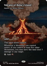 Volcano of Roku's Island - Valakut, the Molten Pinnacle -  (TLE-061) - Avatar: The Last Airbender: Eternal-Legal