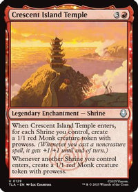 Crescent Island Temple -  Foil (TLA-129) - Avatar: The Last Airbender