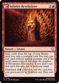 Solstice Revelations -  Foil (TLA-153) - Avatar: The Last Airbender