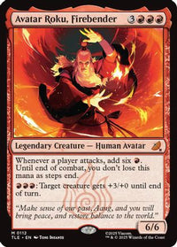 Avatar Roku, Firebender -  Foil (TLE-112) - Avatar: The Last Airbender: Eternal-Legal