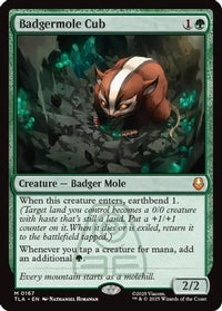 Badgermole Cub -  Foil (TLA-167) - Avatar: The Last Airbender