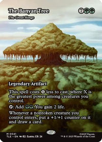 The Banyan Tree - The Great Henge (Borderless) -  Foil (TLE-041) - Avatar: The Last Airbender: Eternal-Legal