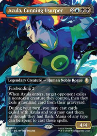 Azula, Cunning Usurper (Borderless) -  Foil (TLA-303) - Avatar: The Last Airbender