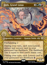 Iroh, Grand Lotus (Showcase) -  Foil (TLA-349) - Avatar: The Last Airbender
