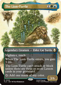 The Lion-Turtle (Borderless) -  (TLA-328) - Avatar: The Last Airbender