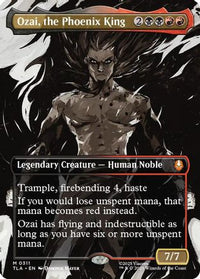 Ozai, the Phoenix King (0311) (Borderless) -  (TLA-311) - Avatar: The Last Airbender
