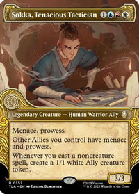 Sokka, Tenacious Tactician (Showcase) -  Foil (TLA-352) - Avatar: The Last Airbender