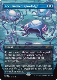 Accumulated Knowledge -  Foil (SLD-2140) - Secret Lair Drop Series