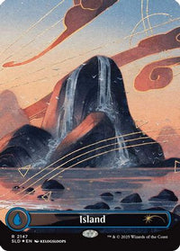 Island (2147) -  Foil (SLD-2147) - Secret Lair Drop Series